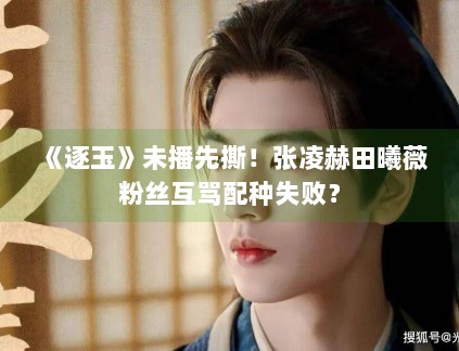 《逐玉》未播先撕!张凌赫田曦薇粉丝互骂配种失败? 《逐玉》未播先撕!张凌赫田曦薇粉丝互骂配种失败?